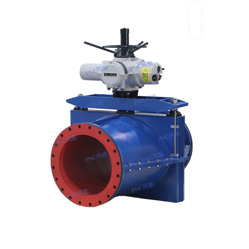 Škrticí ventily s velkým průměrem